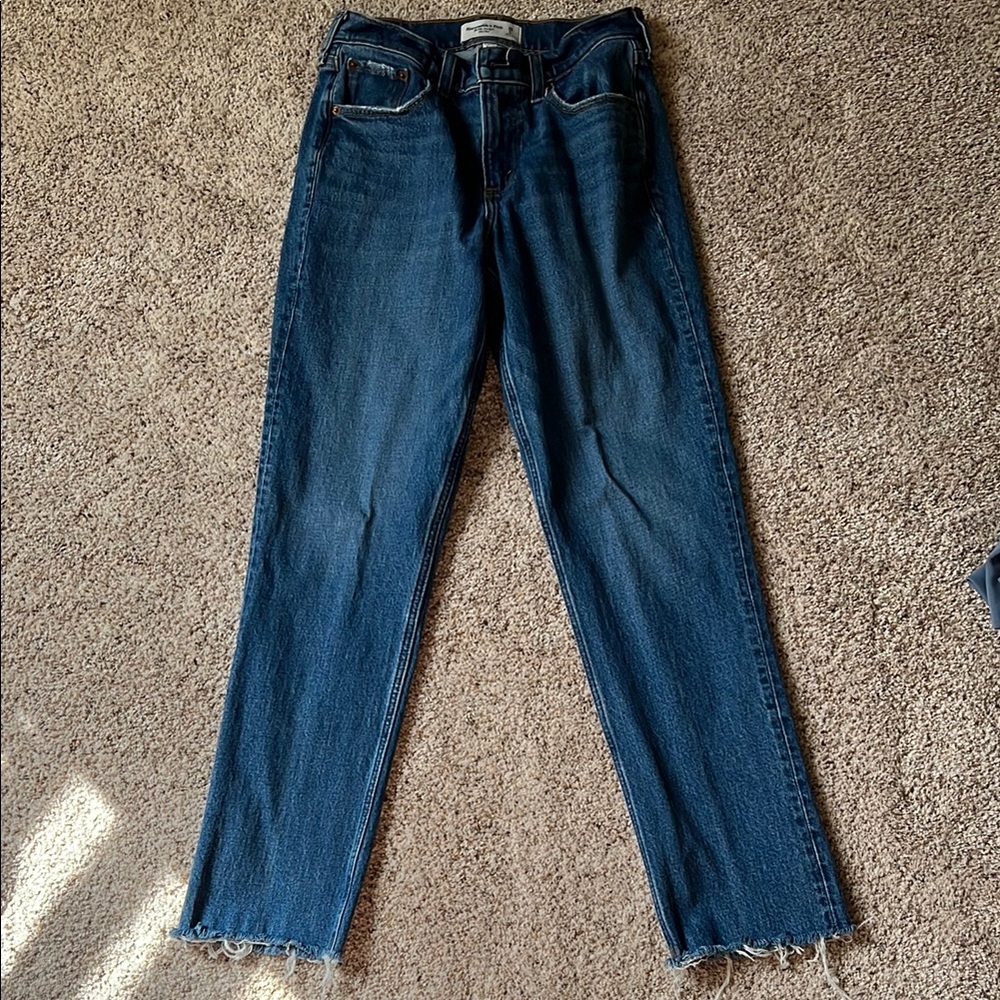 Women's Abercrombie 90’s straight Mid Rise Jeans